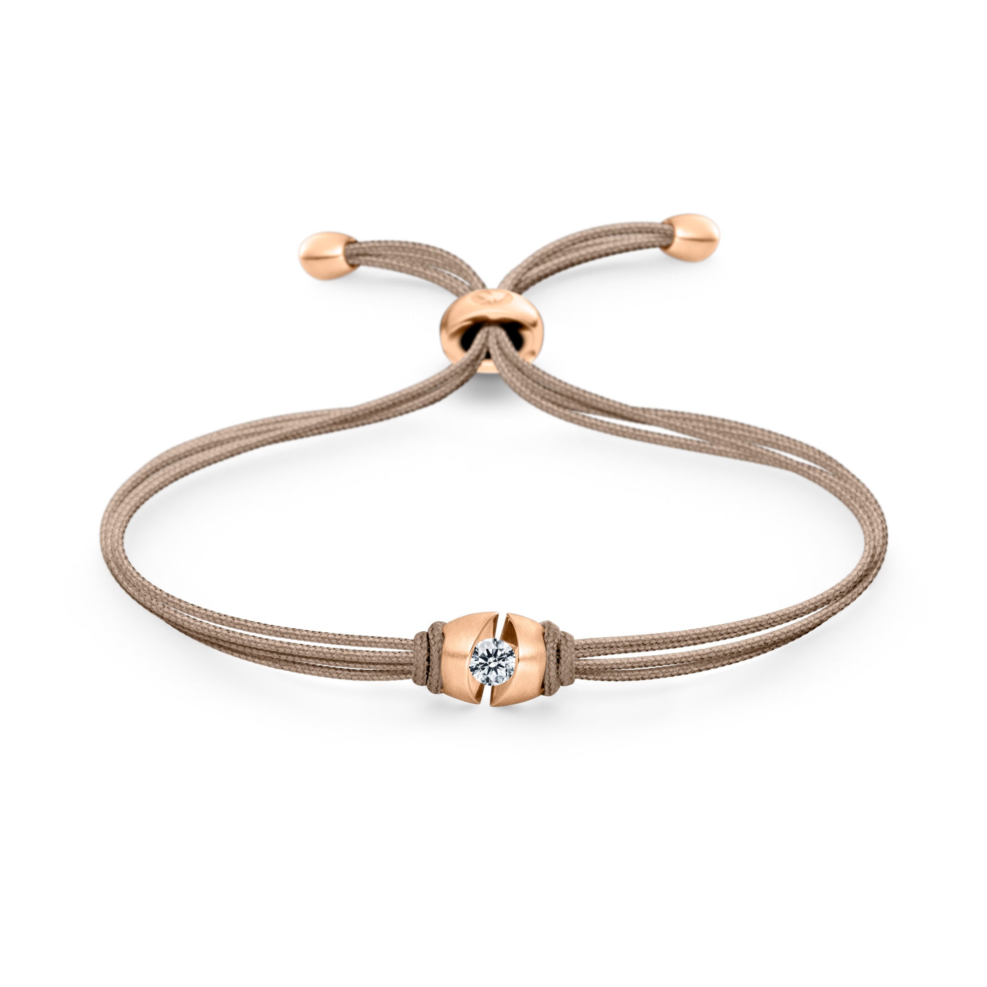 Schaffrath COLORTAIRE Armband - 751_CT001_012_14_RW (RW) aus Roségold mit Diamant