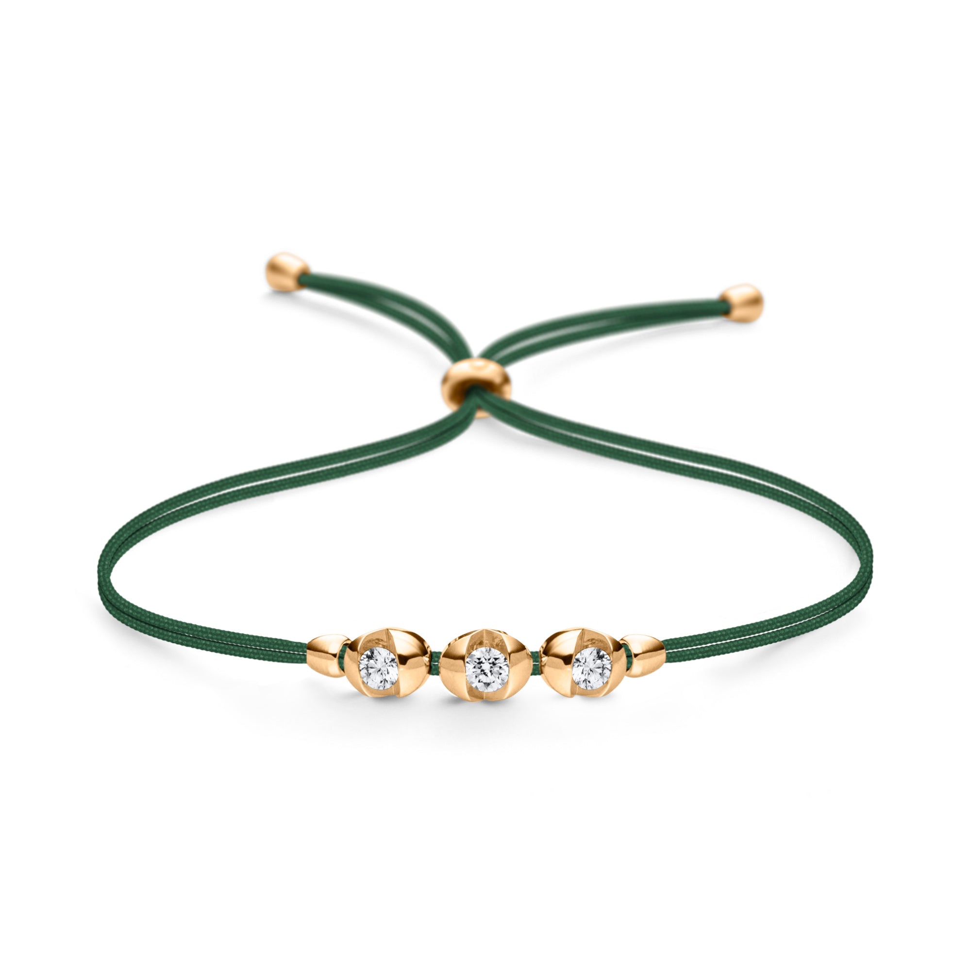 Schaffrath COLORTAIRE Armband - CTR32_B_008_BR_2_02_EMERALDGREEN_YW (YW) aus Gelbgold mit Diamant