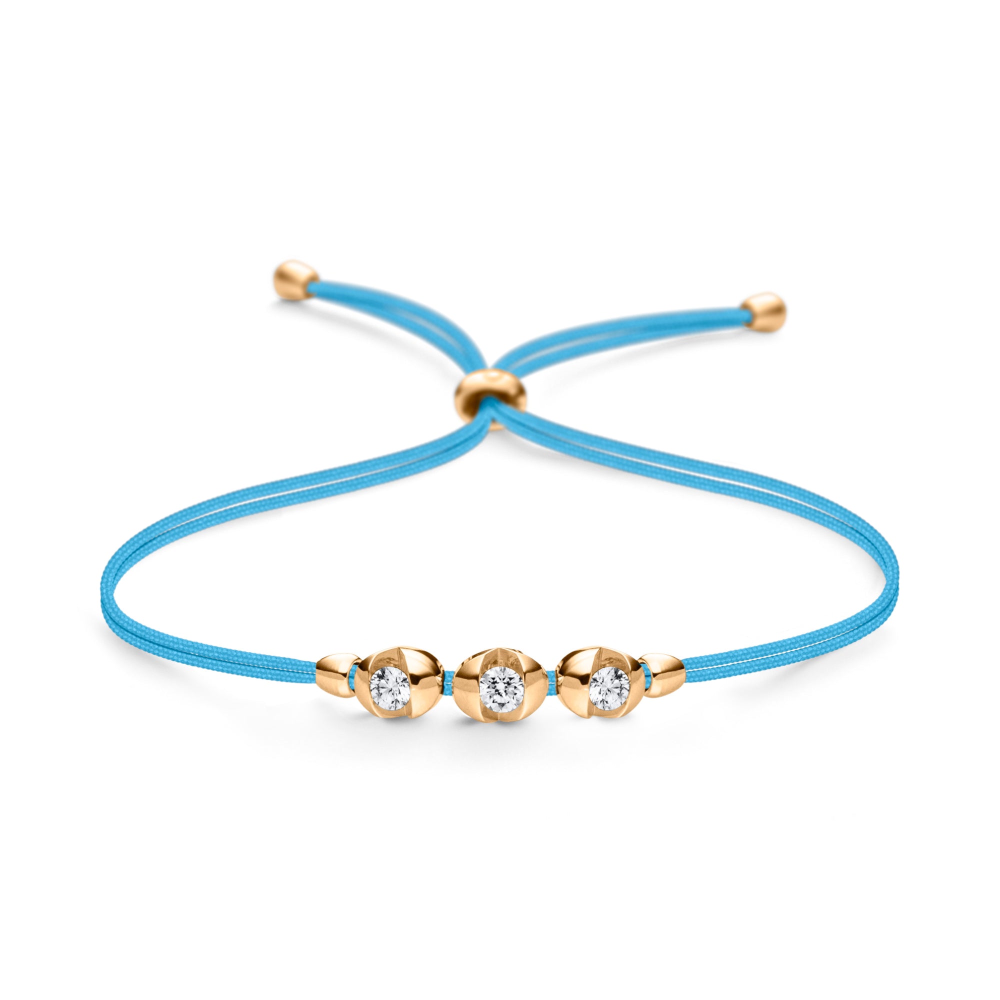 Schaffrath COLORTAIRE Armband - CTR32_B_008_BR_2_06_BOYSBLUE_YW (YW) aus Gelbgold mit Diamant