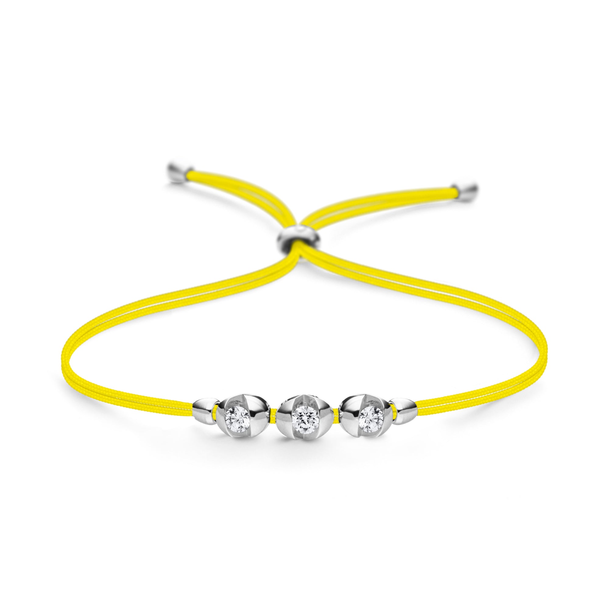 Schaffrath COLORTAIRE Armband - CTR32_B_008_BR_2_07_SUNFLOWER_WW (WW) aus Weißgold mit Diamant
