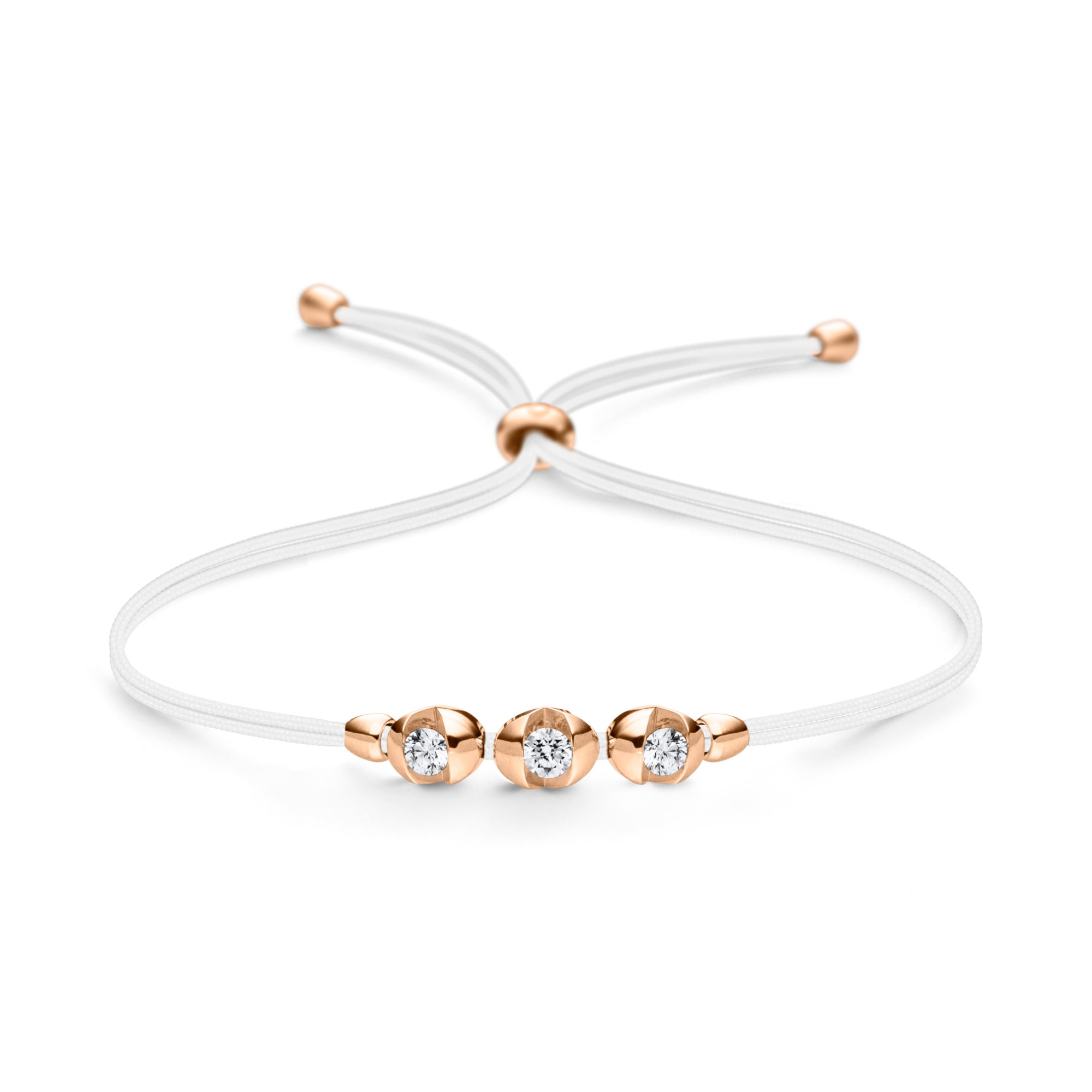 Schaffrath COLORTAIRE Armband - CTR32_B_008_BR_2_13_WHITELOTUS_RW (RW) aus Roségold mit Diamant