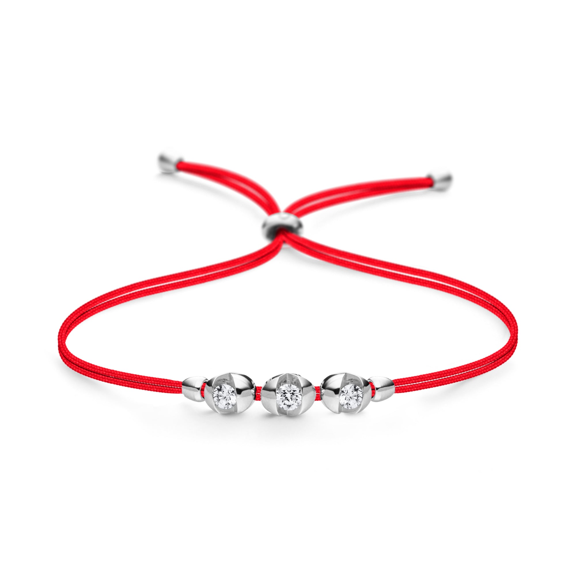 Schaffrath COLORTAIRE Armband - CTR32_B_008_BR_2_15_RUBYRED_WW (WW) aus Weißgold mit Diamant