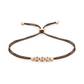 Schaffrath COLORTAIRE Armband - CTR32_B_0015_BR_2_01_CHOCOLATE_RW (RW) aus Roségold mit Diamant