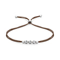 Schaffrath COLORTAIRE Armband - CTR32_B_0015_BR_2_01_CHOCOLATE_WW (WW) aus Weißgold mit Diamant