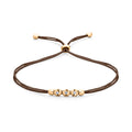 Schaffrath COLORTAIRE Armband - CTR32_B_0015_BR_2_01_CHOCOLATE_YW (YW) aus Gelbgold mit Diamant