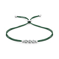 Schaffrath COLORTAIRE Armband - CTR32_B_0015_BR_2_02_EMERALDGREEN_WW (WW) aus Weißgold mit Diamant