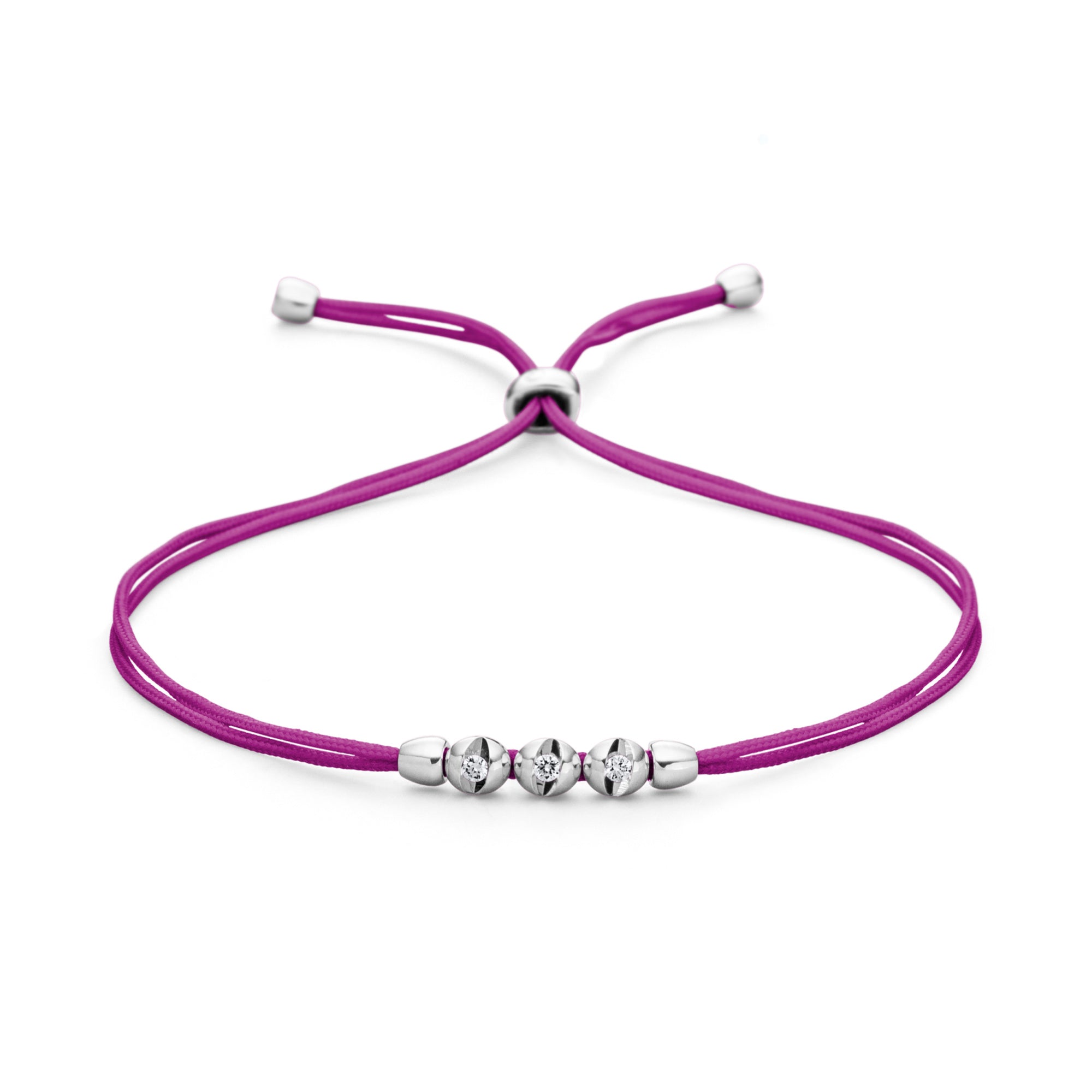 Schaffrath COLORTAIRE Armband - CTR32_B_0015_BR_2_04_ULTRAVIOLET_WW (WW) aus Weißgold mit Diamant