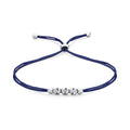 Schaffrath COLORTAIRE Armband - CTR32_B_0015_BR_2_05_NAVY_WW (WW) aus Weißgold mit Diamant