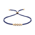 Schaffrath COLORTAIRE Armband - CTR32_B_0015_BR_2_05_NAVY_YW (YW) aus Gelbgold mit Diamant