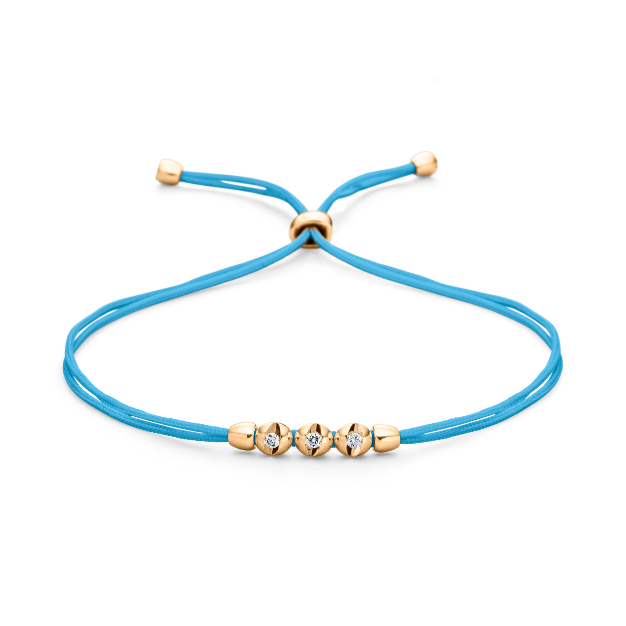 Schaffrath COLORTAIRE Armband - CTR32_B_0015_BR_2_06_BOYSBLUE_YW (YW) aus Gelbgold mit Diamant