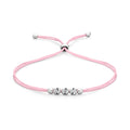 Schaffrath COLORTAIRE Armband - CTR32_B_0015_BR_2_10_CANDYPINK_WW (WW) aus Weißgold mit Diamant