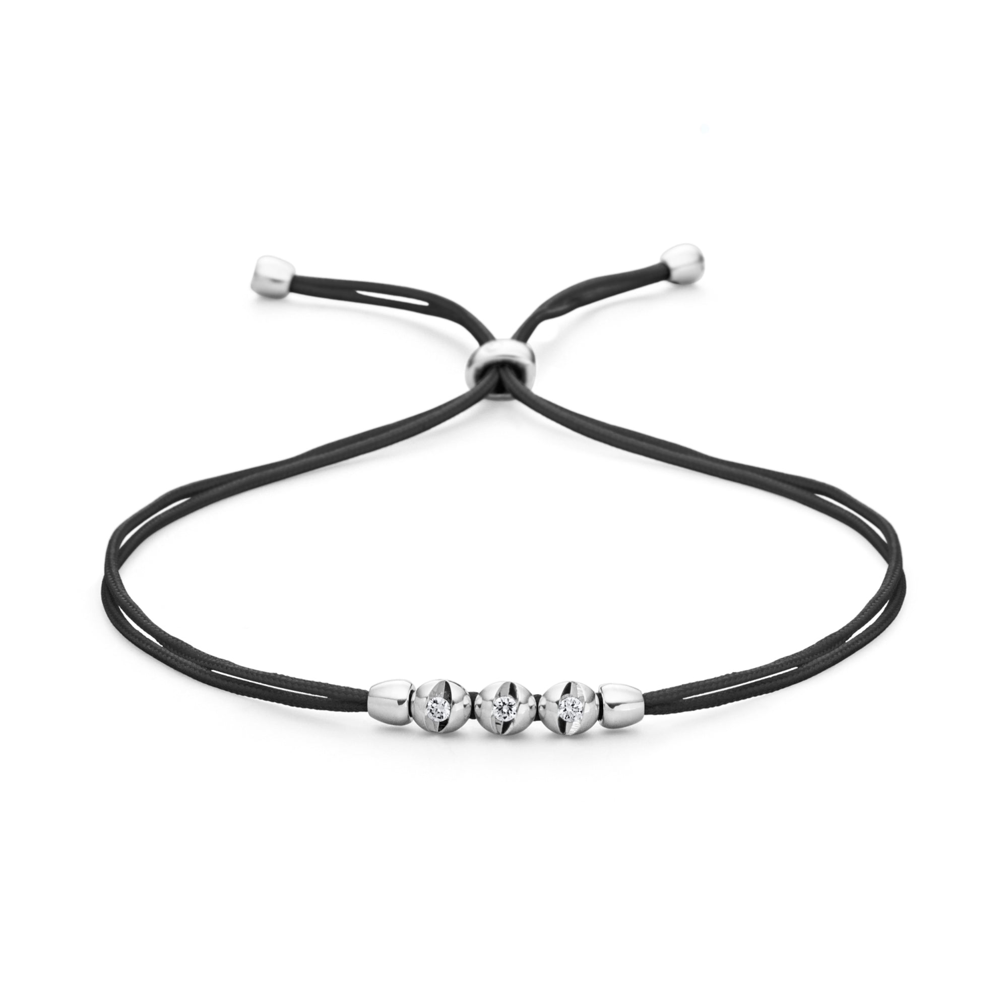 Schaffrath COLORTAIRE Armband - CTR32_B_0015_BR_2_11_MIDNIGHT_WW (WW) aus Weißgold mit Diamant