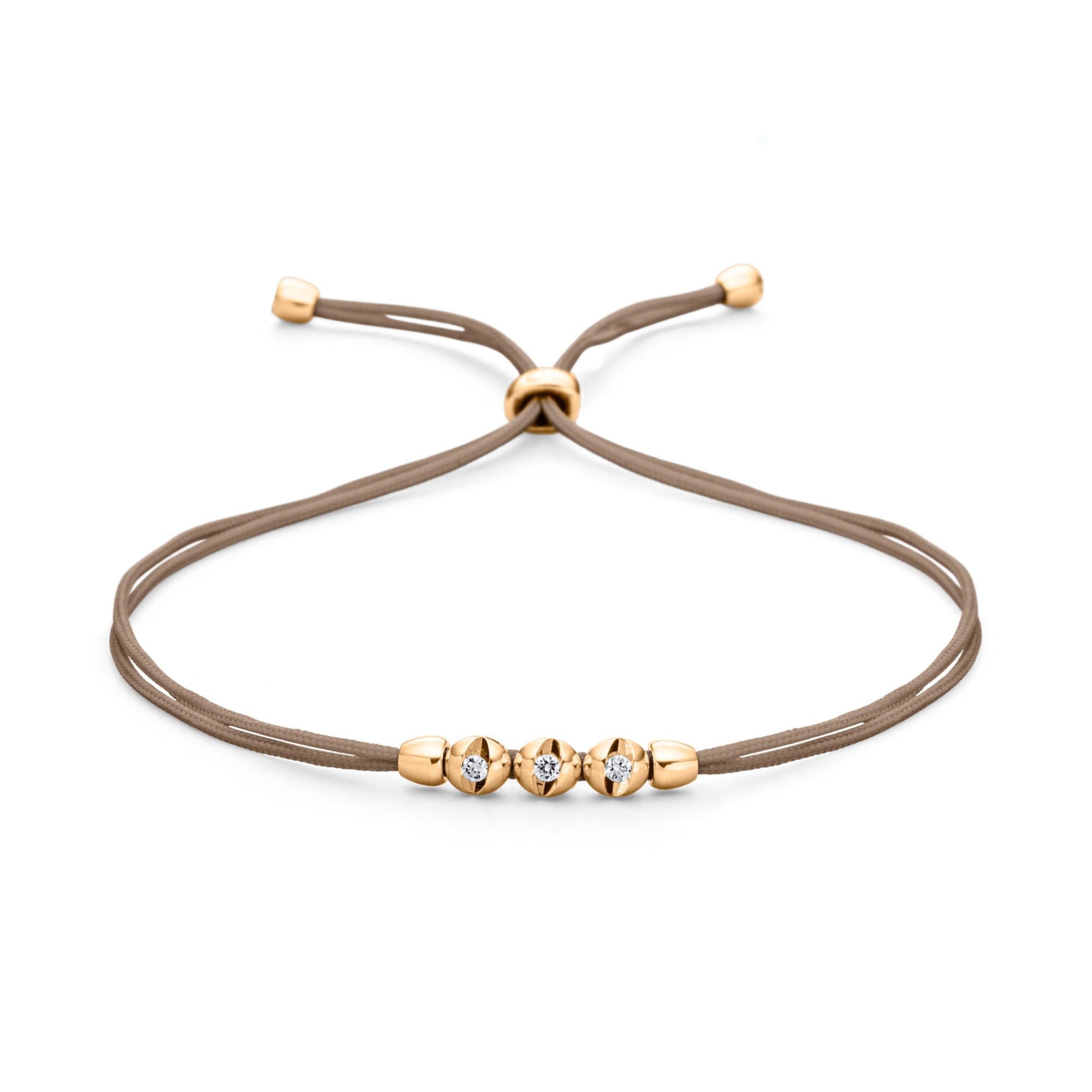 Schaffrath COLORTAIRE Armband - CTR32_B_0015_BR_2_14_CHASHMERE_YW (YW) aus Gelbgold mit Diamant
