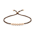Schaffrath COLORTAIRE Armband - CTR52_B_0015_BR_2_01_CHOCOLATE_RW (RW) aus Roségold mit Diamant