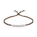 Schaffrath COLORTAIRE Armband - CTR52_B_0015_BR_2_01_CHOCOLATE_WW (WW) aus Weißgold mit Diamant