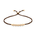 Schaffrath COLORTAIRE Armband - CTR52_B_0015_BR_2_01_CHOCOLATE_YW (YW) aus Gelbgold mit Diamant