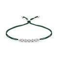 Schaffrath COLORTAIRE Armband - CTR52_B_0015_BR_2_02_EMERALDGREEN_WW (WW) aus Weißgold mit Diamant