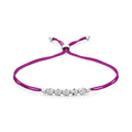 Schaffrath COLORTAIRE Armband - CTR52_B_0015_BR_2_04_ULTRAVIOLET_WW (WW) aus Weißgold mit Diamant