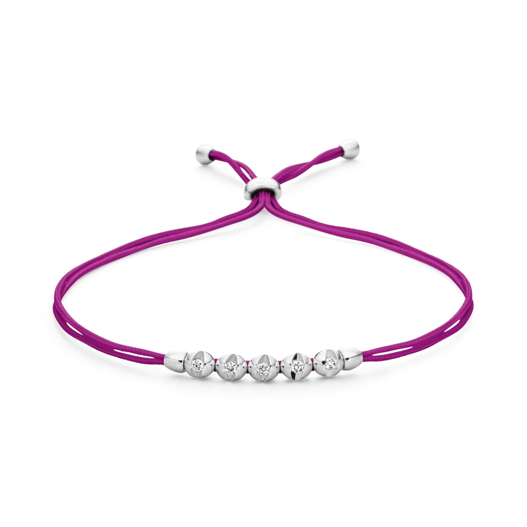 Schaffrath COLORTAIRE Armband - CTR52_B_0015_BR_2_04_ULTRAVIOLET_WW (WW) aus Weißgold mit Diamant