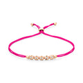 Schaffrath COLORTAIRE Armband - CTR52_B_0015_BR_2_09_HOTPINK_RW (RW) aus Roségold mit Diamant