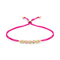 Schaffrath COLORTAIRE Armband - CTR52_B_0015_BR_2_09_HOTPINK_YW (YW) aus Gelbgold mit Diamant