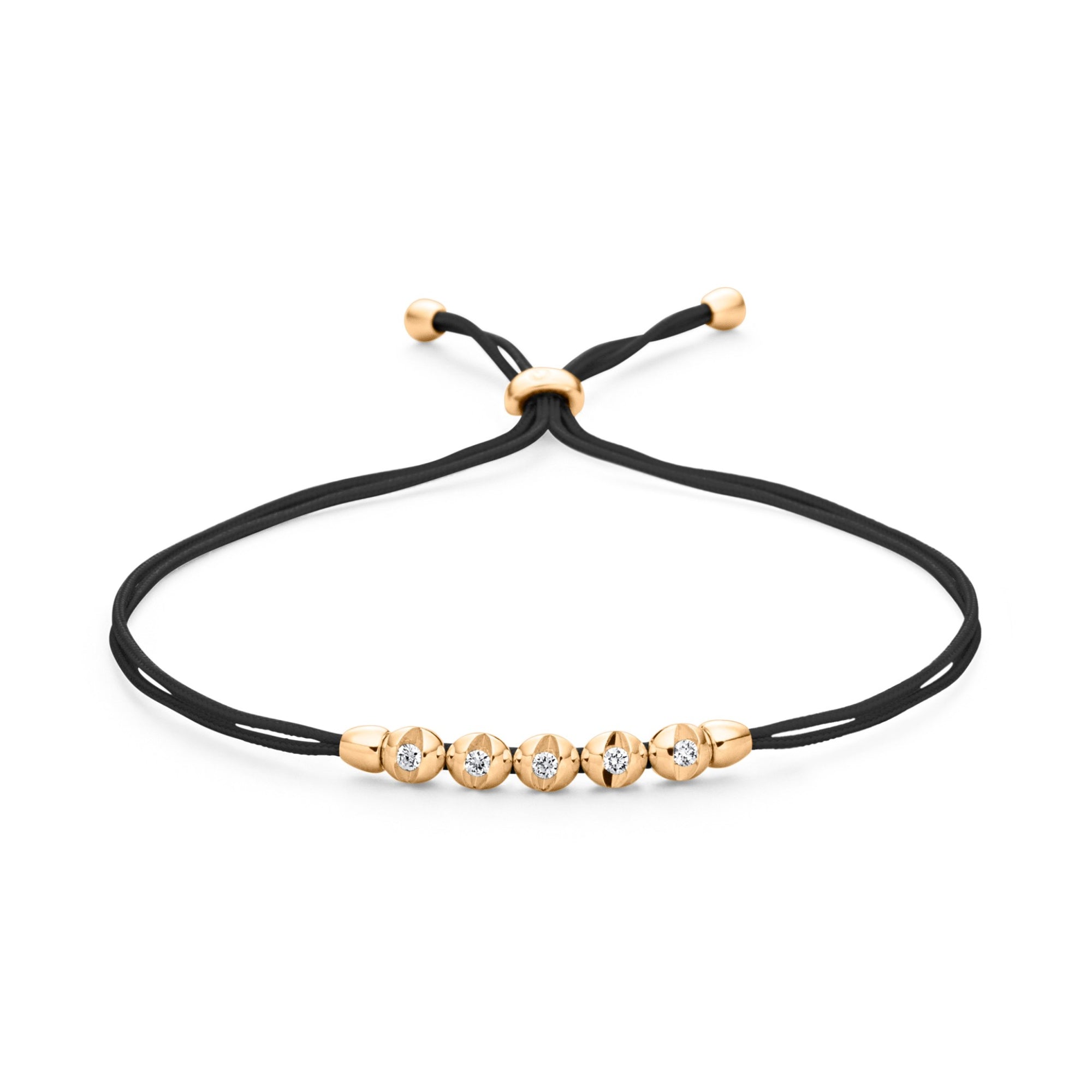Schaffrath COLORTAIRE Armband - CTR52_B_0015_BR_2_11_MIDNIGHT_YW (YW) aus Gelbgold mit Diamant