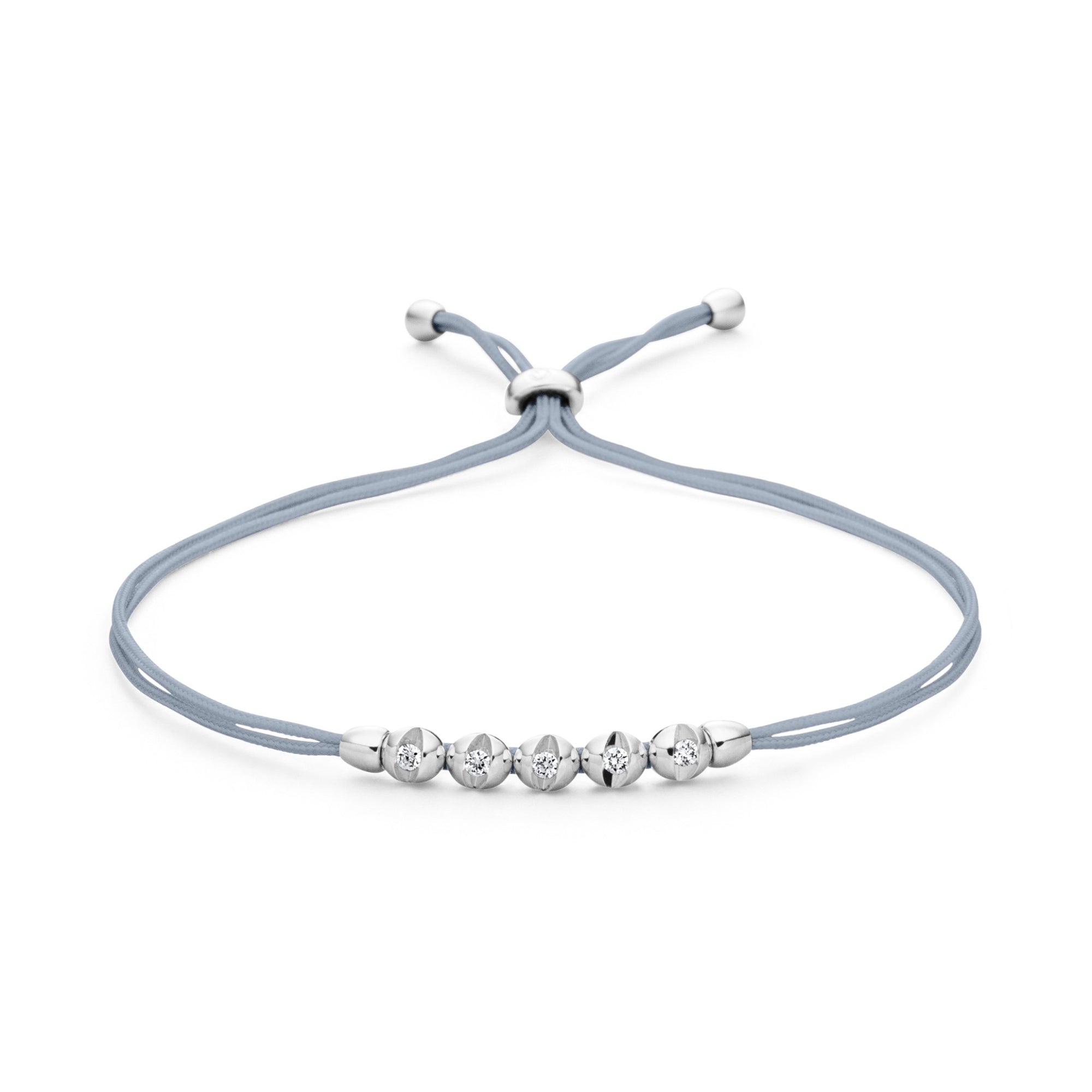 Schaffrath COLORTAIRE Armband - CTR52_B_0015_BR_2_12_SHADOWGREY_WW (WW) aus Weißgold mit Diamant