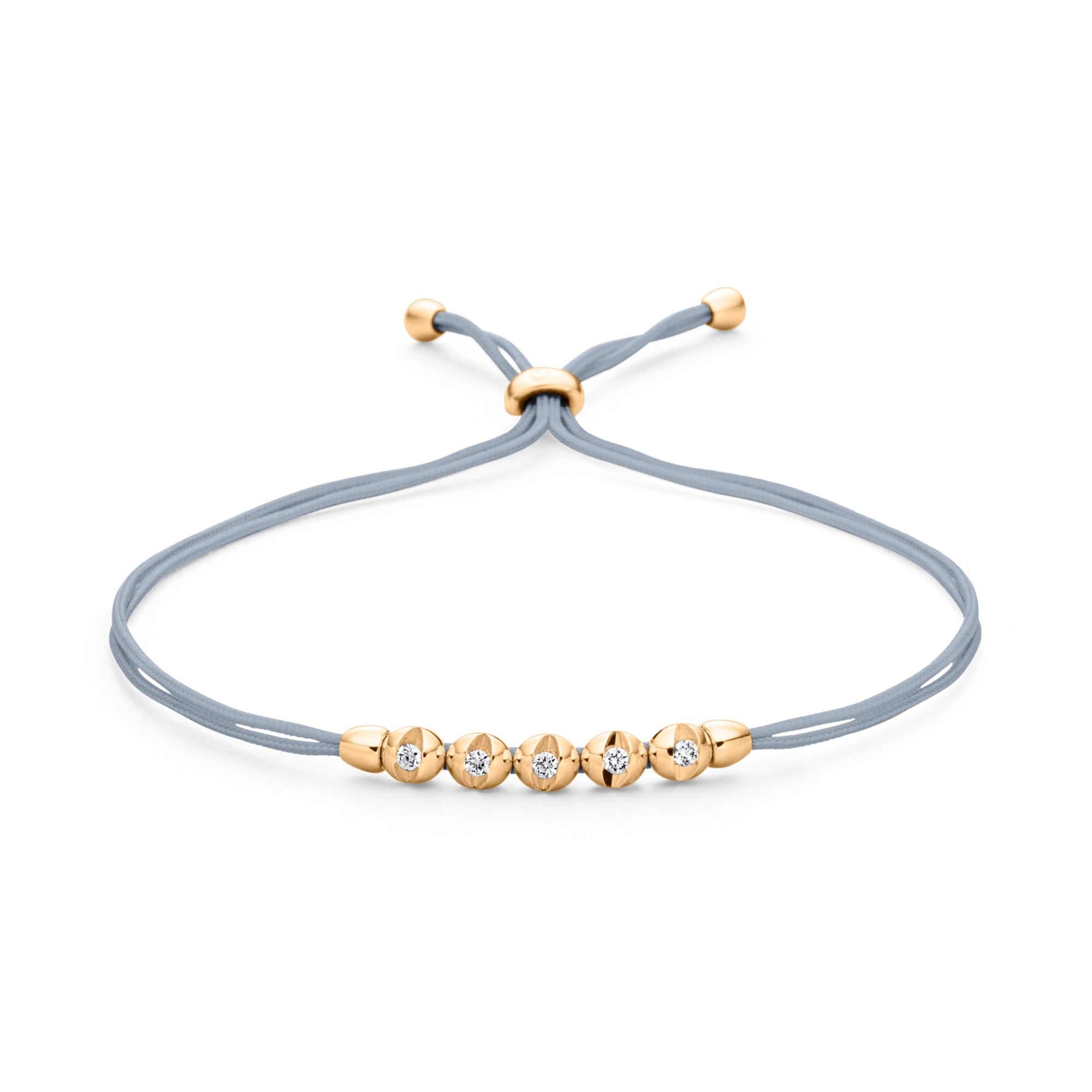 Schaffrath COLORTAIRE Armband - CTR52_B_0015_BR_2_12_SHADOWGREY_YW (YW) aus Gelbgold mit Diamant