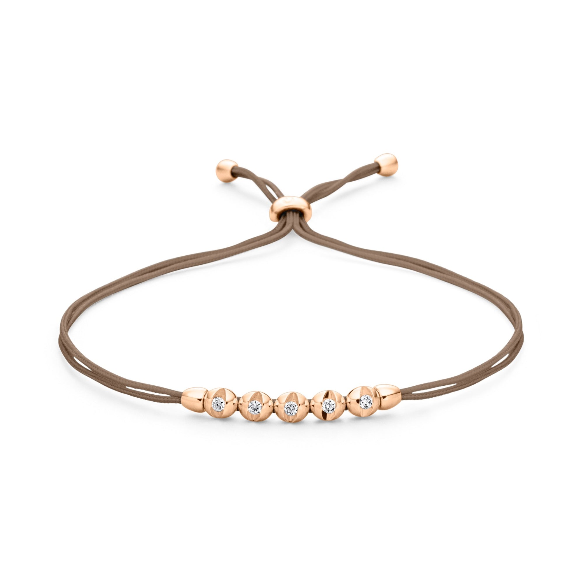Schaffrath COLORTAIRE Armband - CTR52_B_0015_BR_2_14_CHASHMERE_RW (RW) aus Roségold mit Diamant