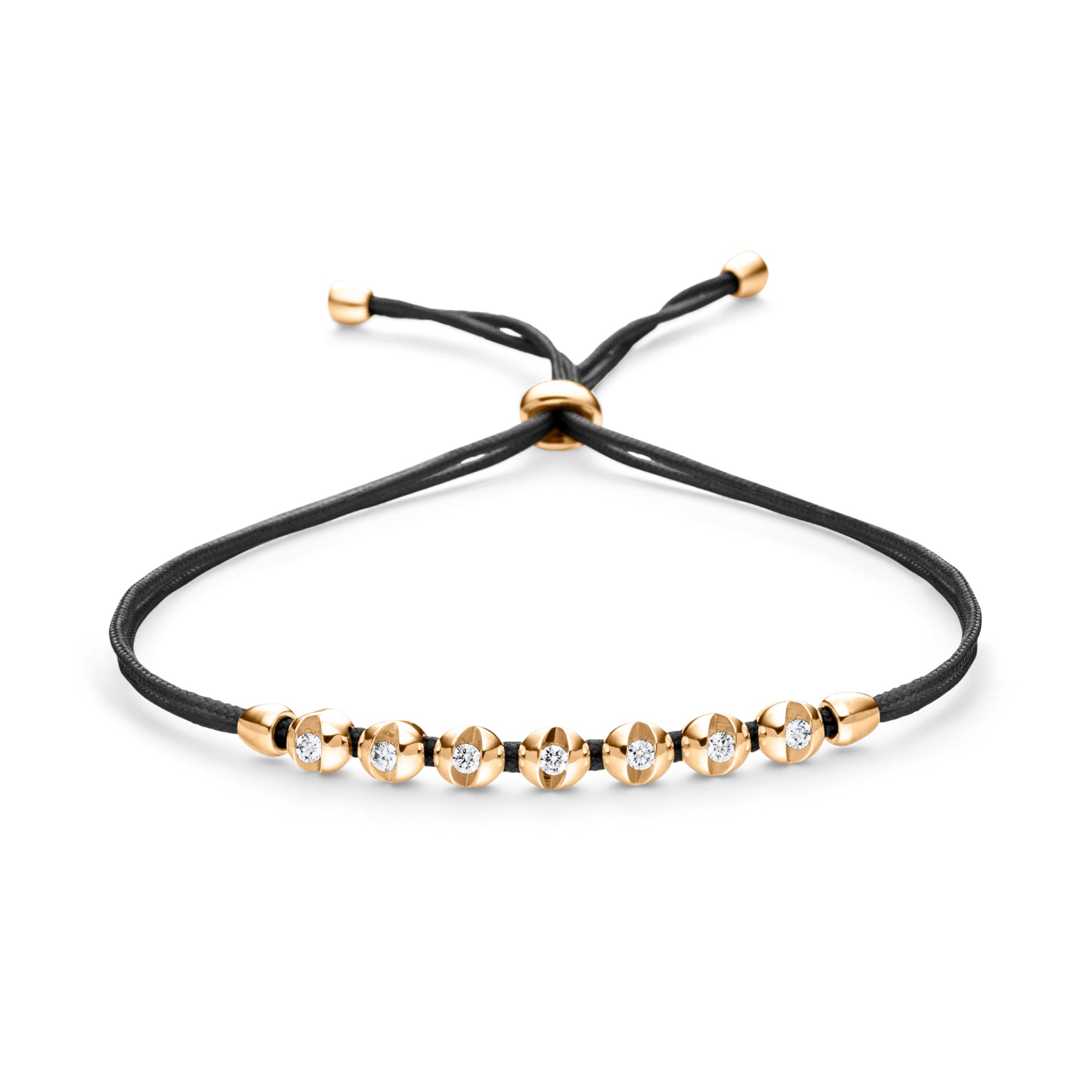 Schaffrath COLORTAIRE Armband - CTR72_B_008_BR_2_11_MIDNIGHT_YW (YW) aus Gelbgold mit Diamant