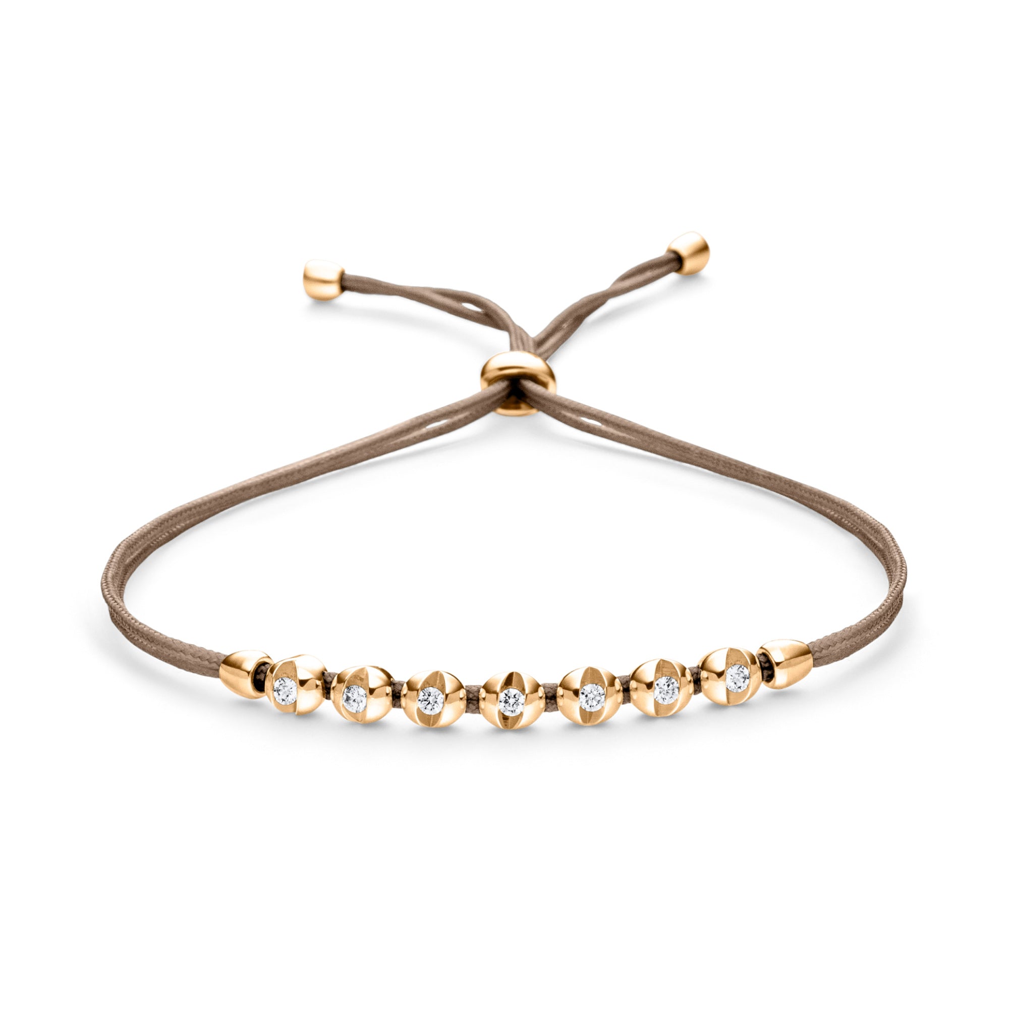 Schaffrath COLORTAIRE Armband - CTR72_B_008_BR_2_14_CHASHMERE_YW (YW) aus Gelbgold mit Diamant