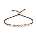 Schaffrath COLORTAIRE Armband - CTR72_B_0015_BR_2_01_CHOCOLATE_RW (RW) aus Roségold mit Diamant