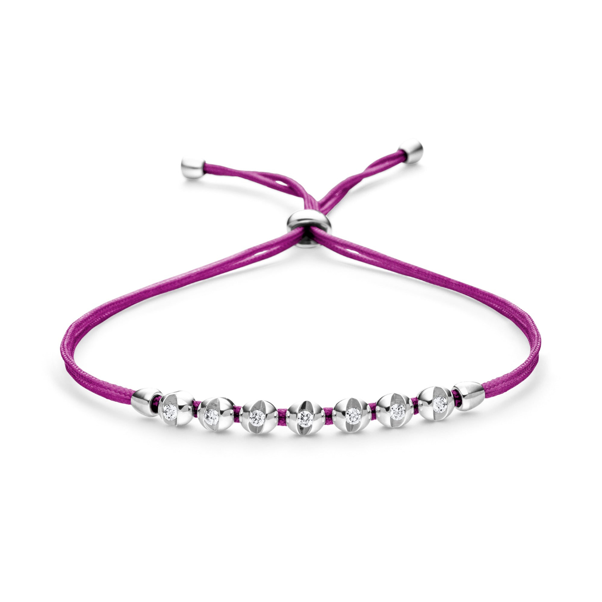 Schaffrath COLORTAIRE Armband - CTR72_B_0015_BR_2_04_ULTRAVIOLET_WW (WW) aus Weißgold mit Diamant