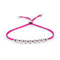 Schaffrath COLORTAIRE Armband - CTR72_B_0015_BR_2_09_HOTPINK_WW (WW) aus Weißgold mit Diamant