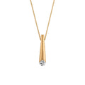 Schaffrath LA LUNA Collier - 114_2N290_025_GW (GW) aus Gelbgold mit Diamant