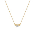 Schaffrath LA LUNA Collier - 114_2N286_025_GW (GW) aus Gelbgold mit Diamant