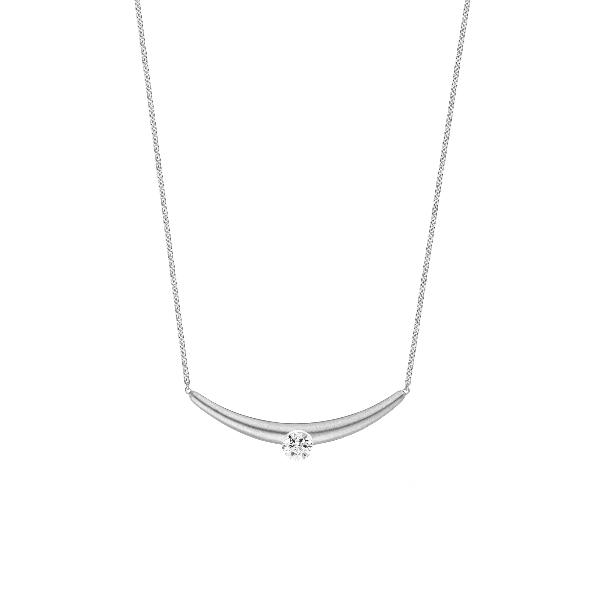 Schaffrath LA LUNA Collier - 214_2N288_025_WW (WW) aus Weißgold mit Diamant