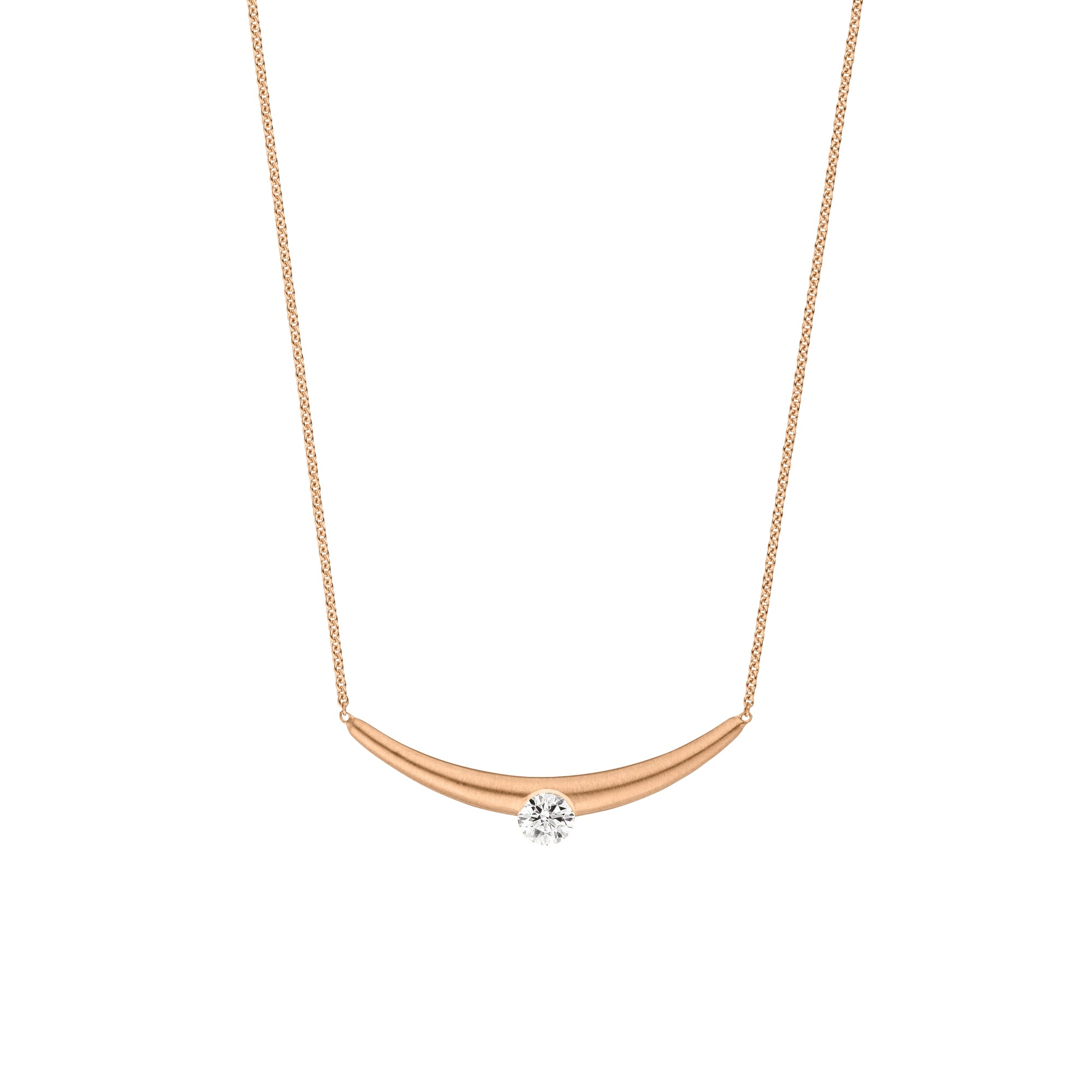 Schaffrath LA LUNA Collier - 754_2N288_025_RW (RW) aus Roségold mit Diamant