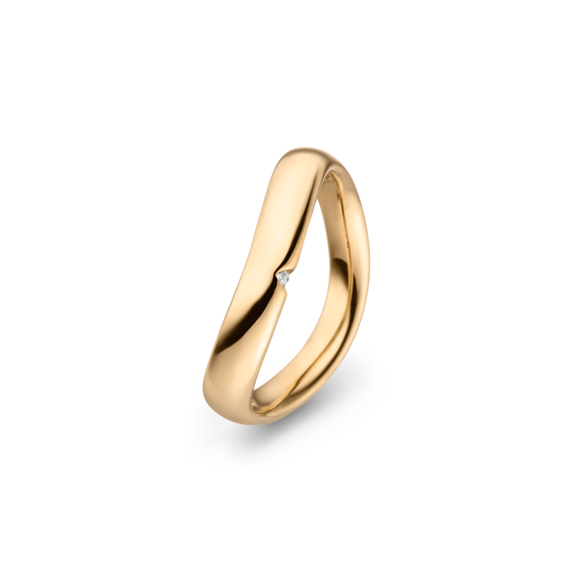 Schaffrath LA LUNA Diamantring - 118_2N298_HERREN_0015_GW (GW) aus Gelbgold mit Diamant