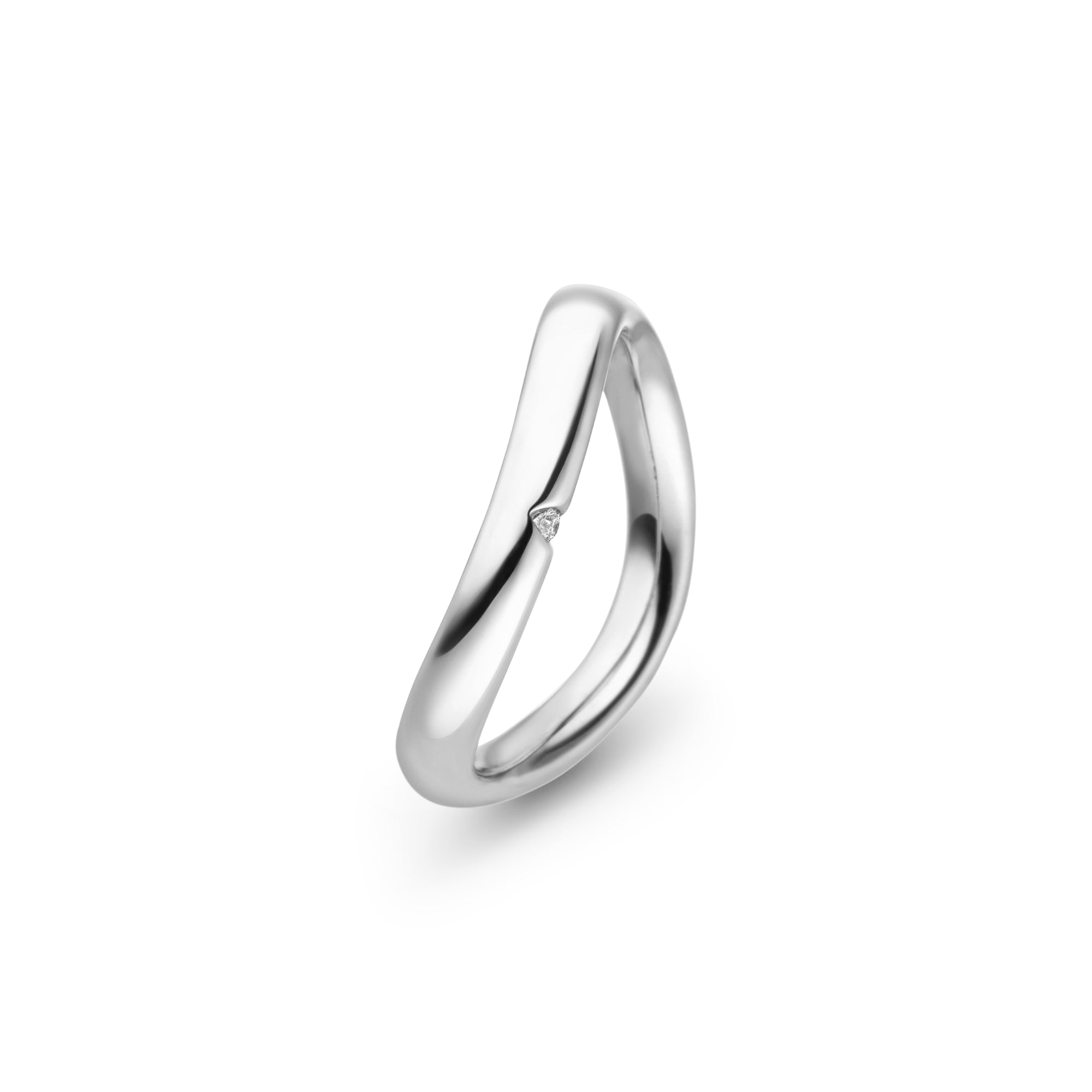 Schaffrath LA LUNA Diamantring - 218_2N298_DAMEN_0015_WW (WW) aus Weißgold mit Diamant
