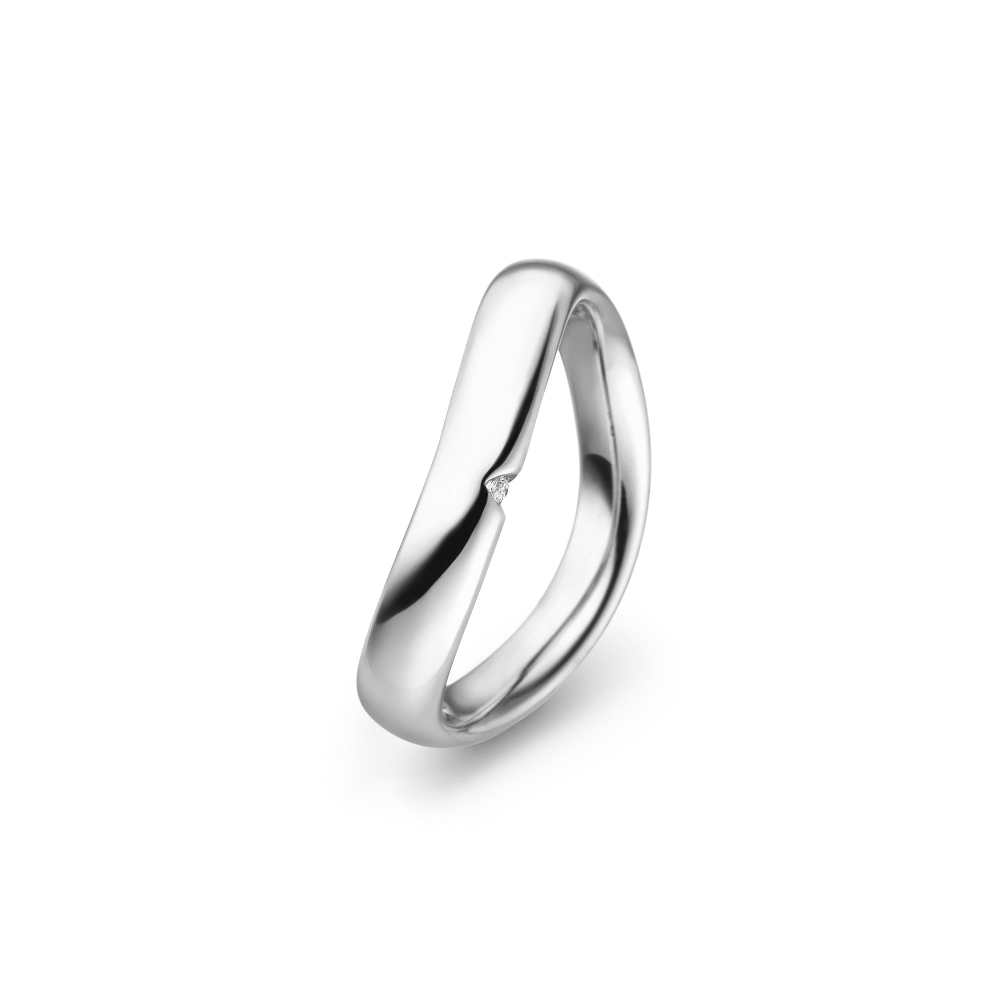 Schaffrath LA LUNA Diamantring - 218_2N298_HERREN_0015_WW (WW) aus Weißgold mit Diamant