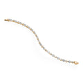 Schaffrath LIBERTÉ Armband - 111_L1081_370_GW (GW) aus Gelbgold, Platin mit Diamant