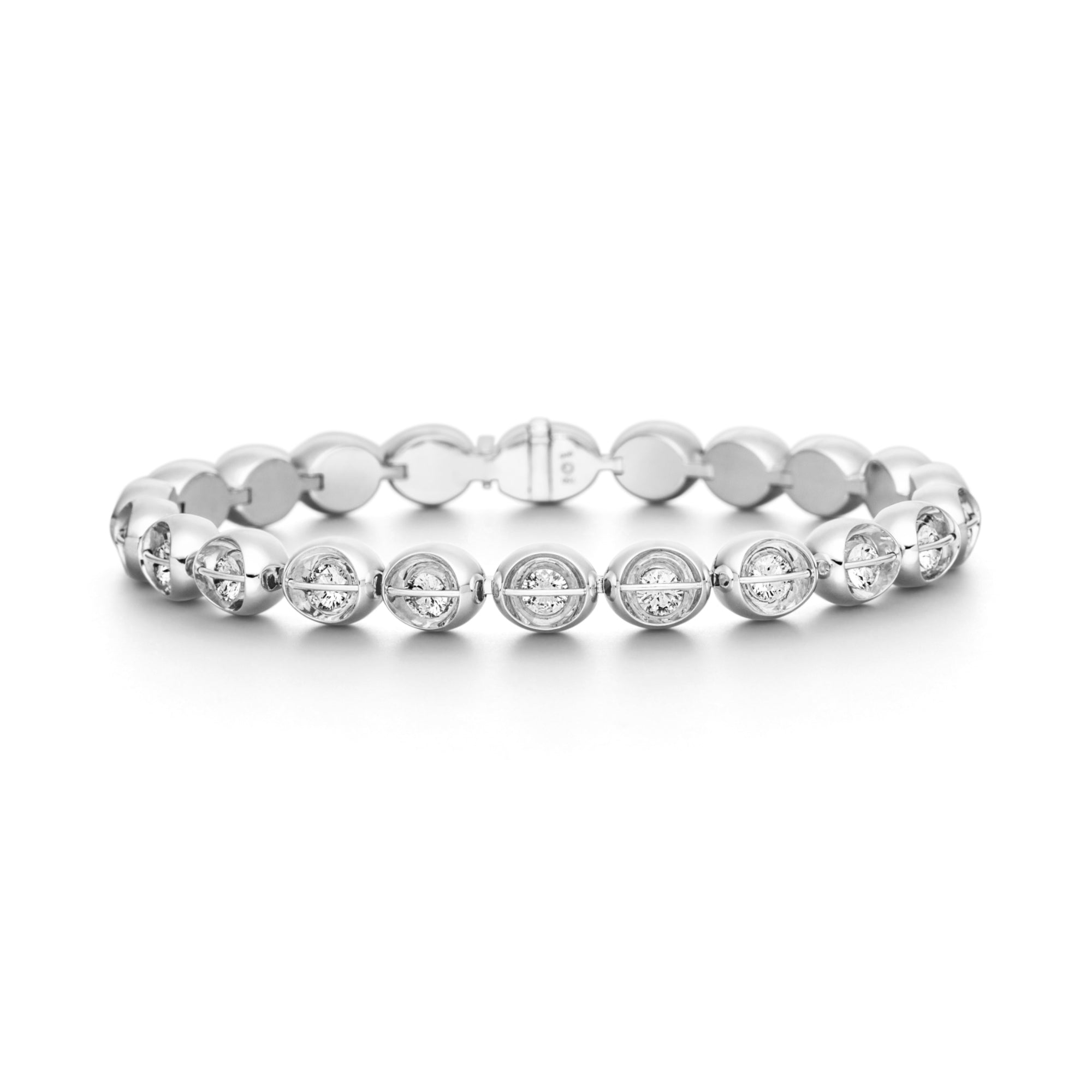 Schaffrath LIBERTÉ Armband - 211_L1061_560_WW (WW) aus Weißgold, Platin mit Diamant