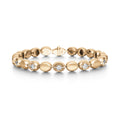 Schaffrath LIBERTÉ Armband - 751_L1061_140_RW (RW) aus Roségold, Platin mit Diamant