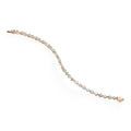 Schaffrath LIBERTÉ Armband - 751_L1081_370_RW (RW) aus Roségold, Platin mit Diamant