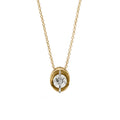 Schaffrath LIBERTÉ Collier - 114_L1061_40_GW (GW) aus Gelbgold, Platin mit Diamant