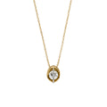 Schaffrath LIBERTÉ Collier - 114_L1061_30_GW (GW) aus Gelbgold, Platin mit Diamant