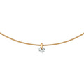 Schaffrath LIBERTÉ Collier - 114_L2N2N_020_GW (GW) aus Gelbgold, Platin mit Diamant
