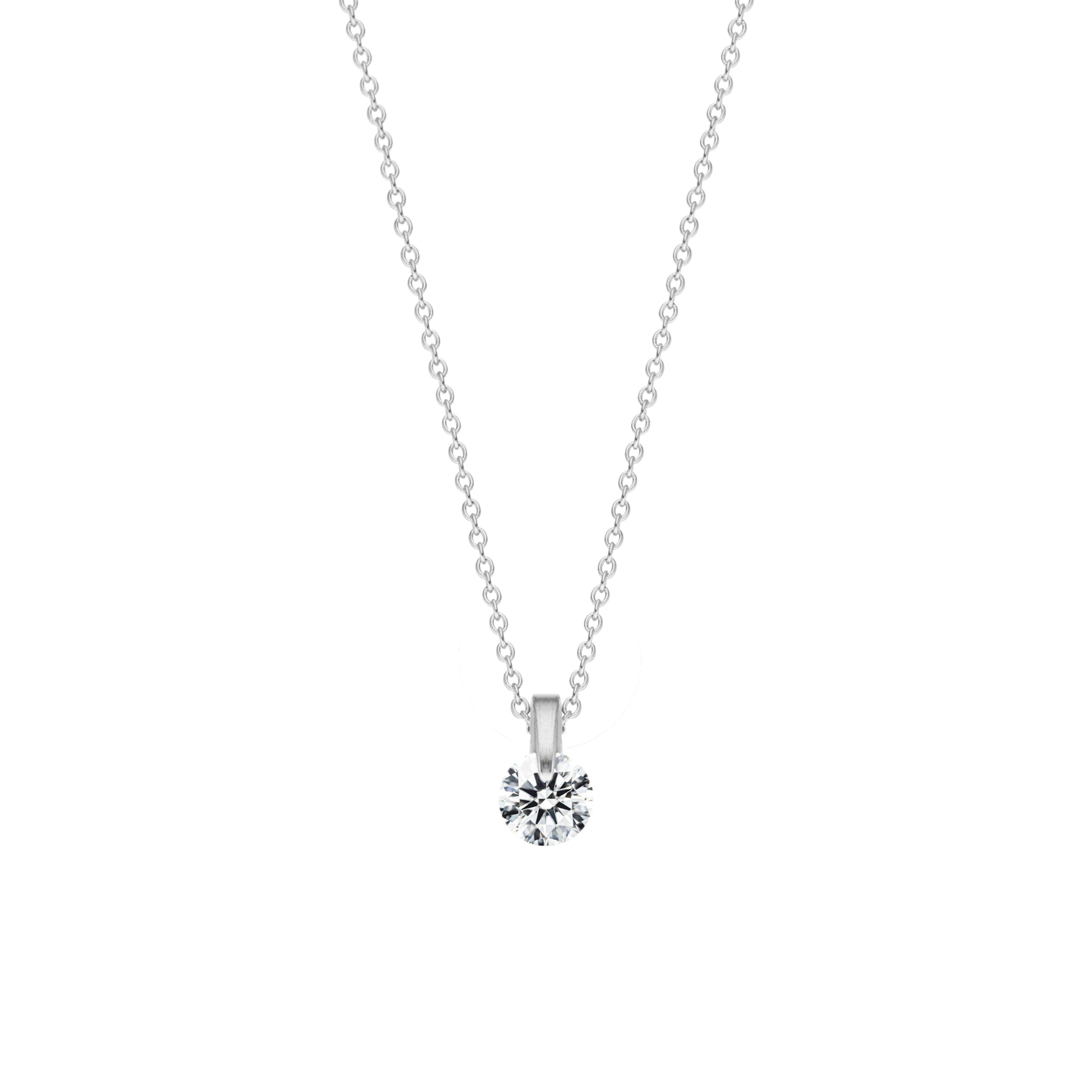 Schaffrath LIBERTÉ Collier - 214_L2N20_030_WW (WW) aus Weißgold mit Diamant