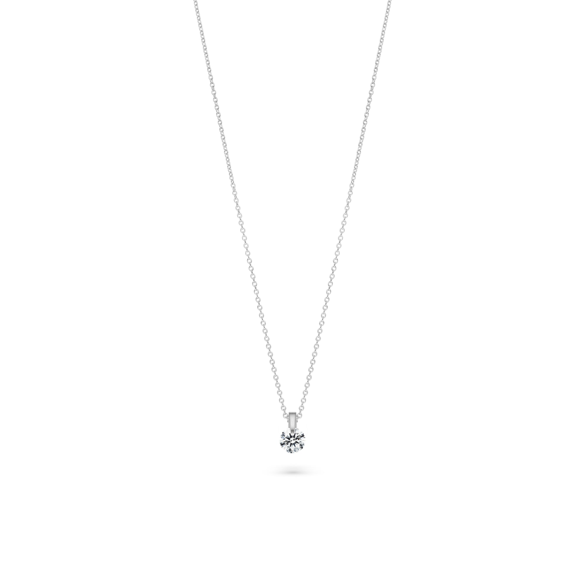 Schaffrath LIBERTÉ Collier - 214_L2N20_030_WW (WW) aus Weißgold mit Diamant